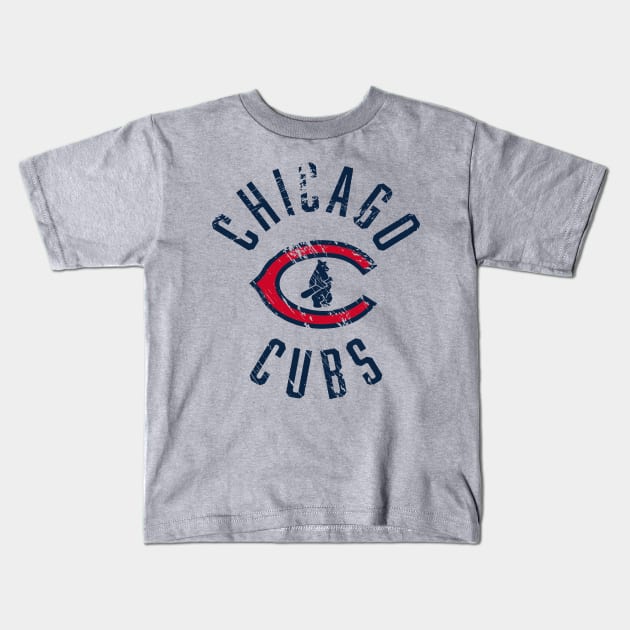 Chicago Cubs 1927 Slub T-Shirt Kids T-Shirt by ArtImpressionFinds